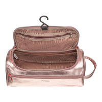 Fashionable Lady Rose Gold Cosmetic Bag